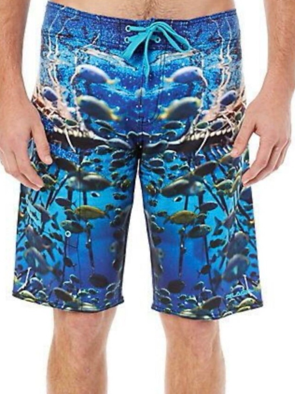 Pelagic 4Tek Men's Boardshorts Ocean Conservatory Project Tony Ludovico Size 38